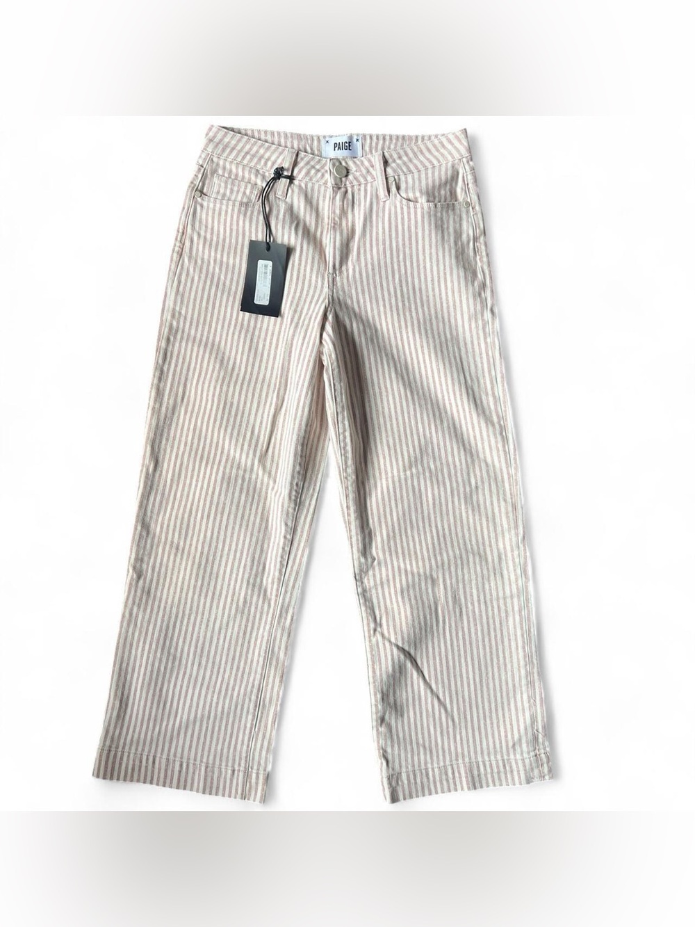 Nellie Culotte Blossom Pink Stripe PAIGE Jeans (NWT)